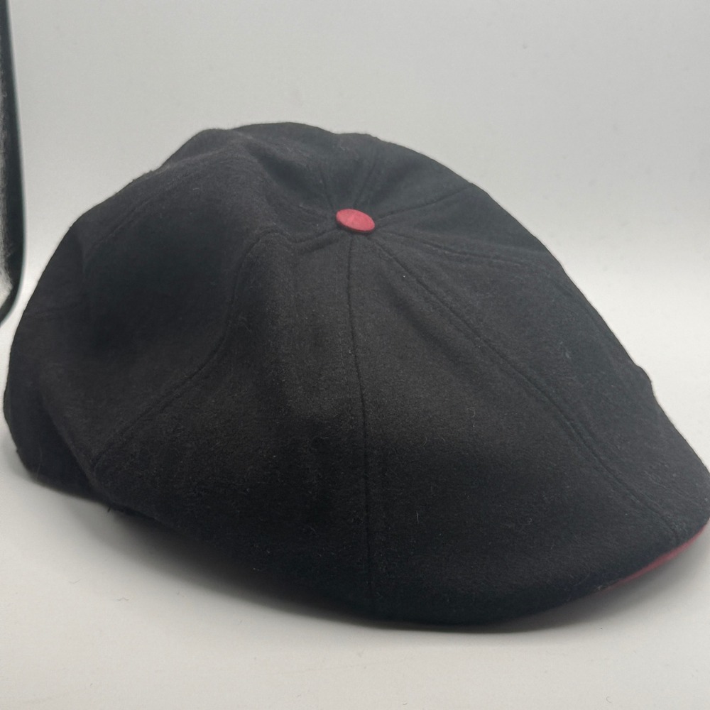 Boston Scally Co Rocky Marciano The Brockton Blockbuster Cap Black Red XXXL